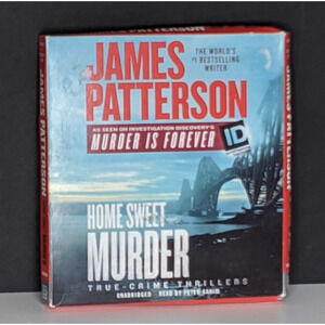 James Patterson Home Sweet Murder Audiobook Read by Peter Ganim 5 Disc Set EUC